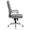 Officesource Merak Collection Executive High Back with Chrome Frame 1501VGR - alternate 5